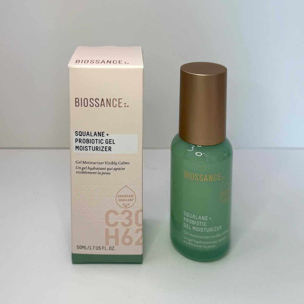 Biossance Probiotic Gel LightweightMoisturizer with Glycerin + Squalane NEW